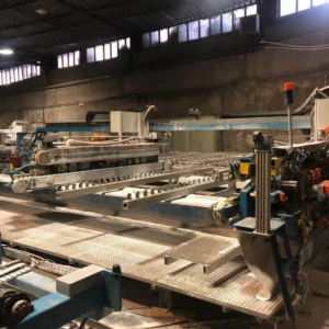 Benteler Complete Glass Processing Line for Grinding, Drilling, Polishing, Milling