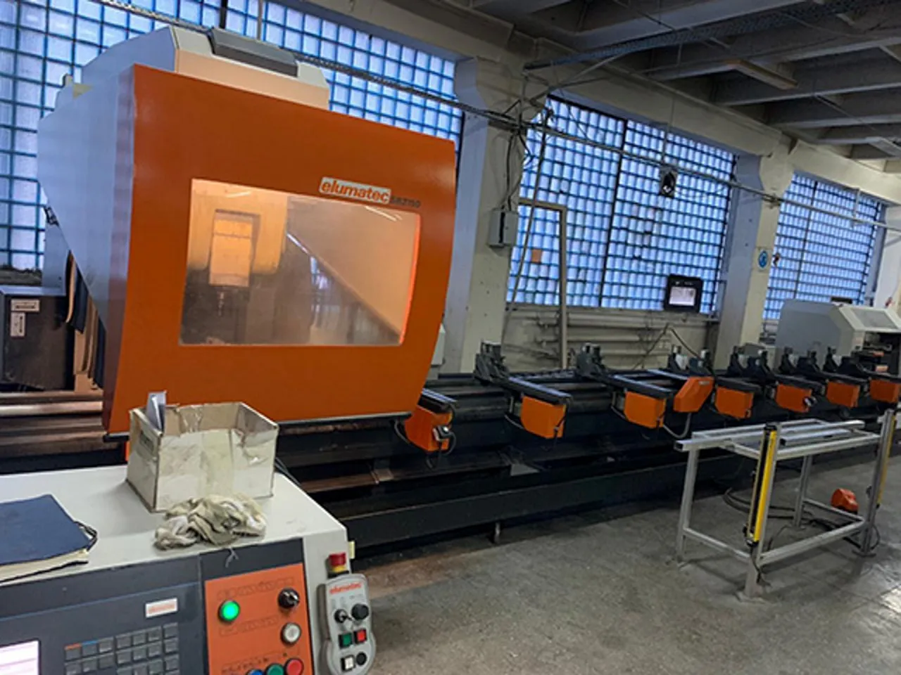 Elumatec SBZ 150 for Aluminum Profile Processing