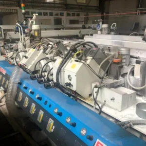 Intermac Busetti Double-Edger with a Washing Machine