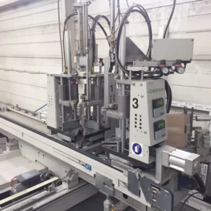 PVC Window Welding/Cleaning Line (AKS 6250, SV 530-B/4)